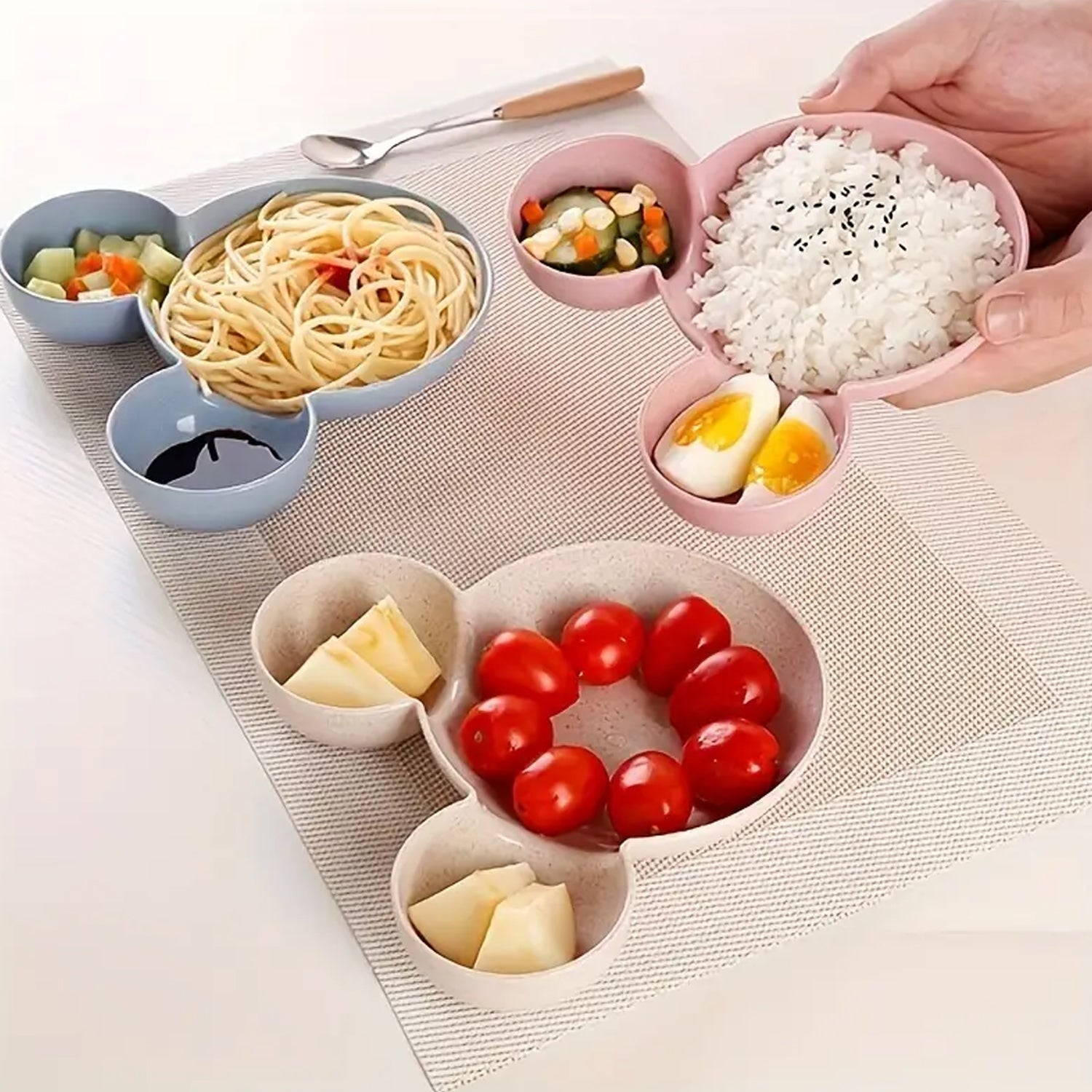 0848 Mickey Mouse Shape Plates for Kids, BPA Free, & Unbreakable Children’s Food Plate, Kids Bowl, Fruit Plate, Baby Cartoon Pie Bowl Plate, Tableware (1 Pc) 0848 Mickey Mouse Shape Plates for Kids, BPA Free, & Unbreakable Children’s Food Plate, Kids Bowl, Fruit Plate, Baby Cartoon Pie Bowl Plate, Tableware (1 Pc)